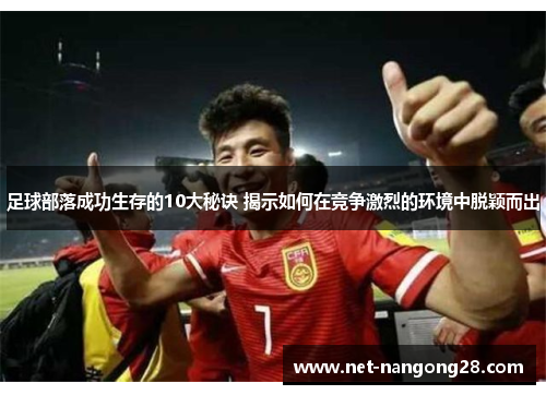 足球部落成功生存的10大秘诀 揭示如何在竞争激烈的环境中脱颖而出